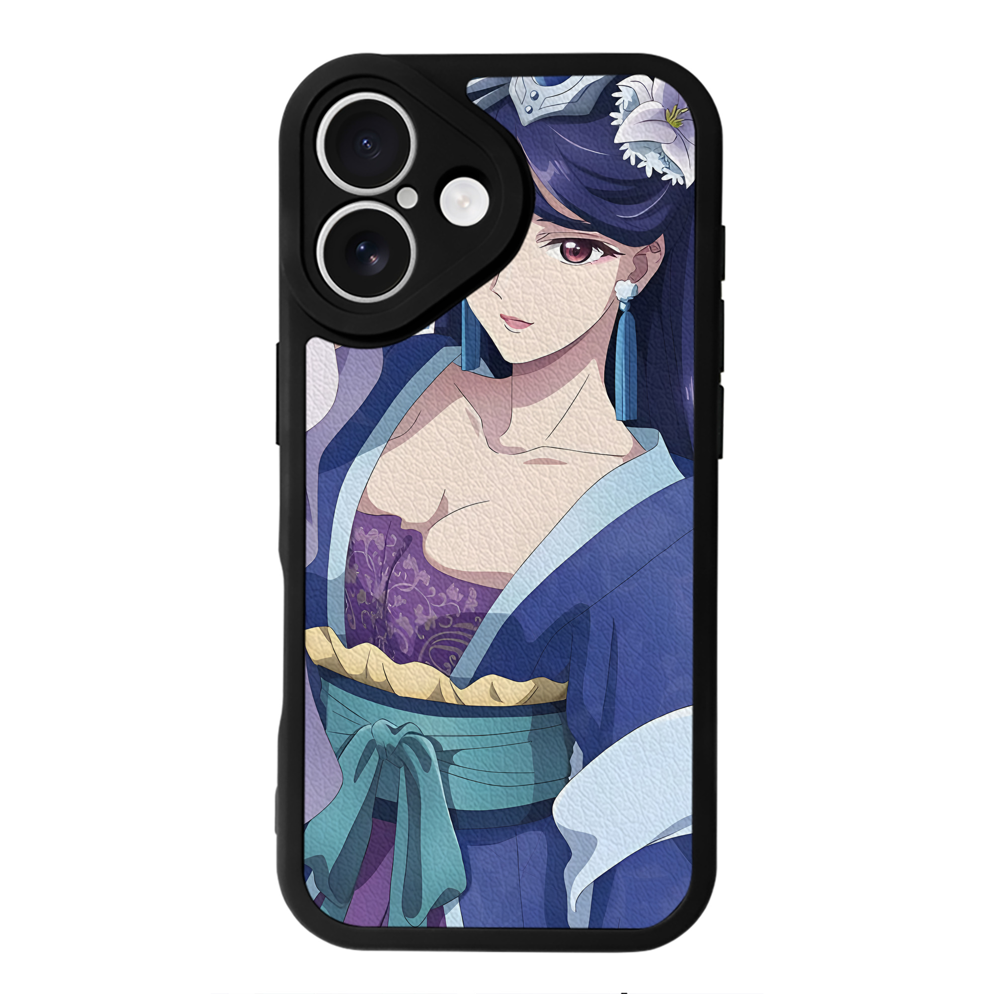 （画像用） 薬屋のひとりごと The Apothecary Diaries 【iPhone 16シリーズ対応】シリコンスマホケース（レザー調） 材質：シリコン